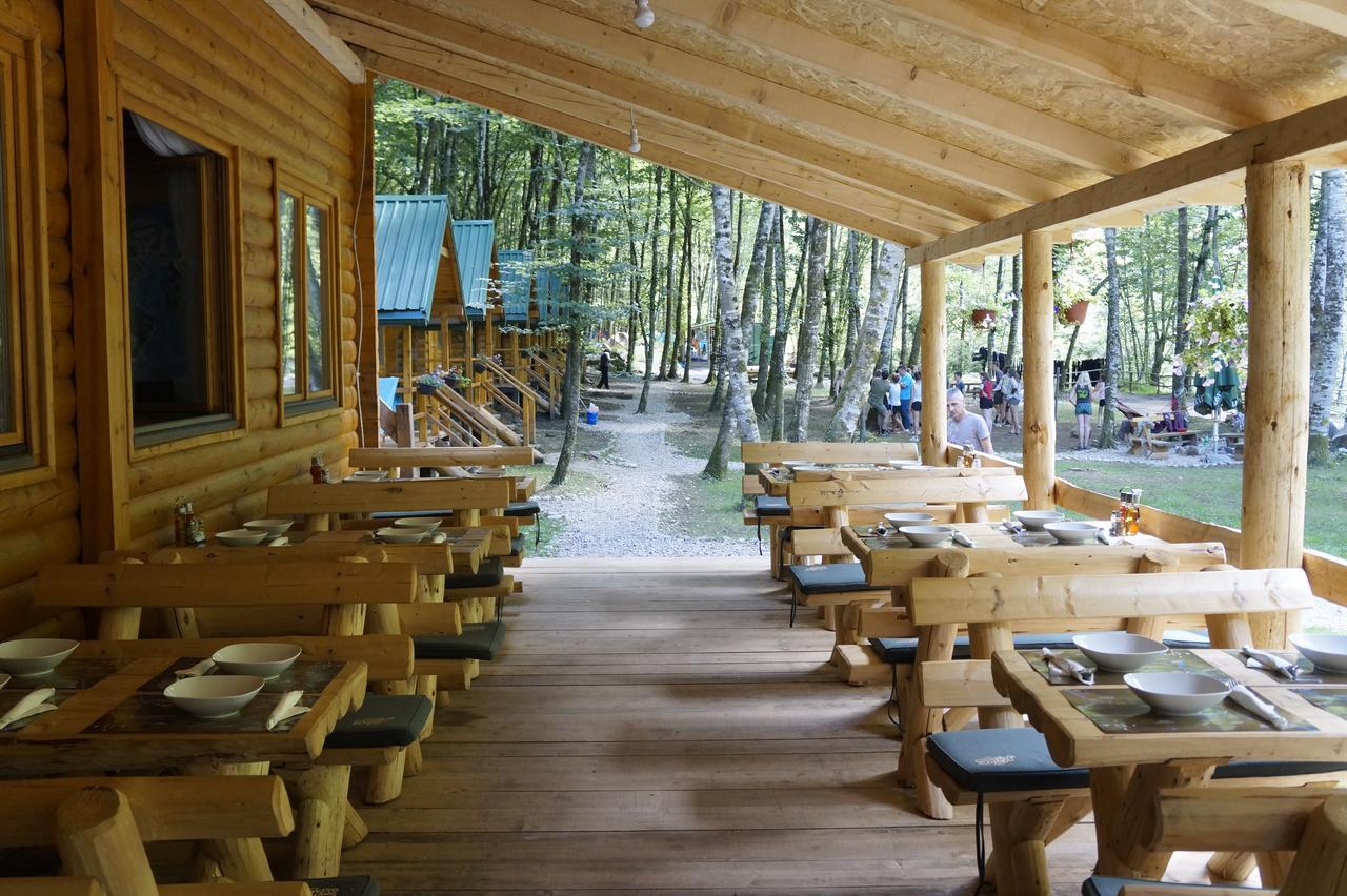 Waterfall Rafting Center Scepan-Polje Exterior foto